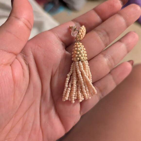 Baublebar Pink Tassel Earring - Picture 3 of 4